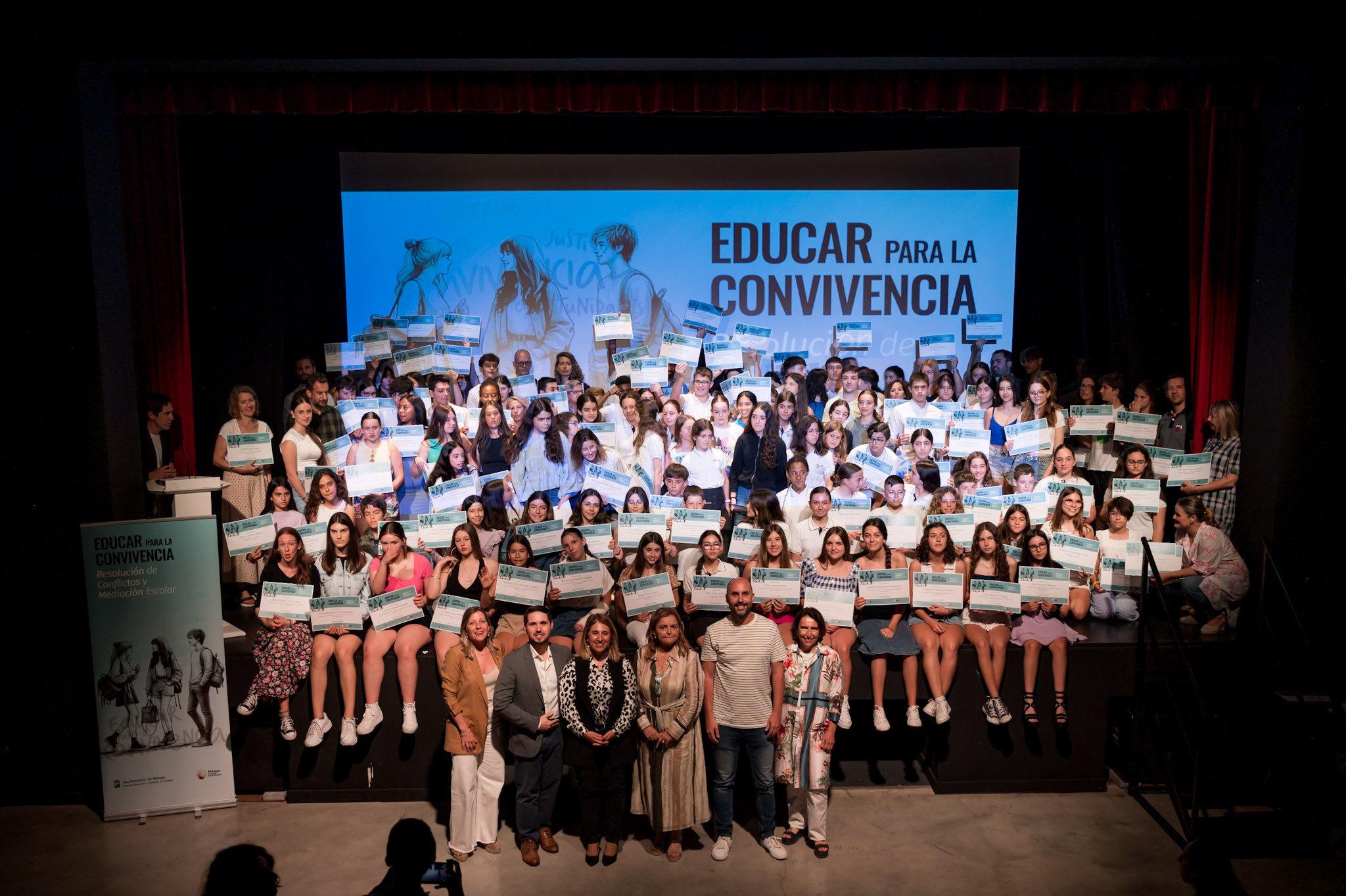 Entrega diplomas mediación escolar