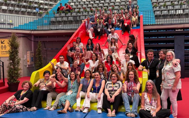 Miembros de la RECE en el Congreso de la AICE 1