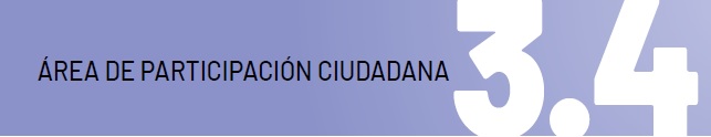 3.4 AREA DE PARTICIPACION CIUDADANA