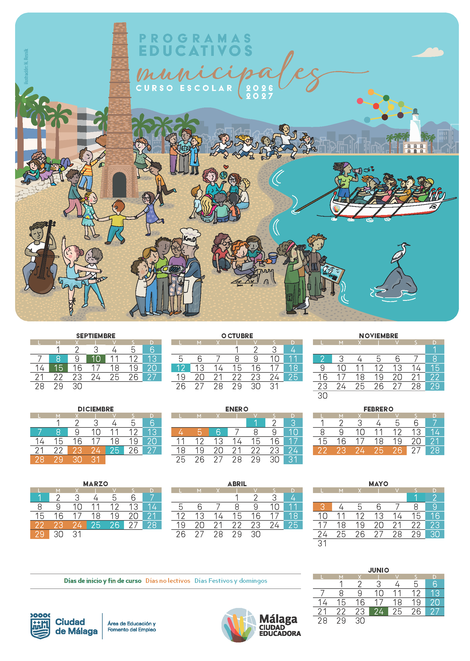 Calendario escolar 26-27